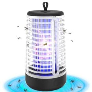 Electric Mosquito & Fly Killer Lamp – 2000V UV Insect Trap, Waterproof, Portable Bug Zapper for Indoor & Outdoor Use