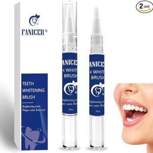 2-Pack Teeth Whitening Pens – Fast-Acting, Removes Stains & Brightens Your Smile