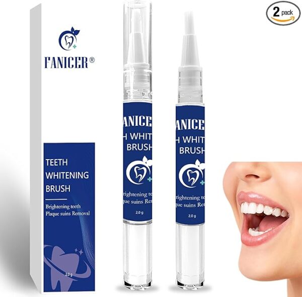 2-Pack Teeth Whitening Pens – Fast-Acting, Removes Stains & Brightens Your Smile