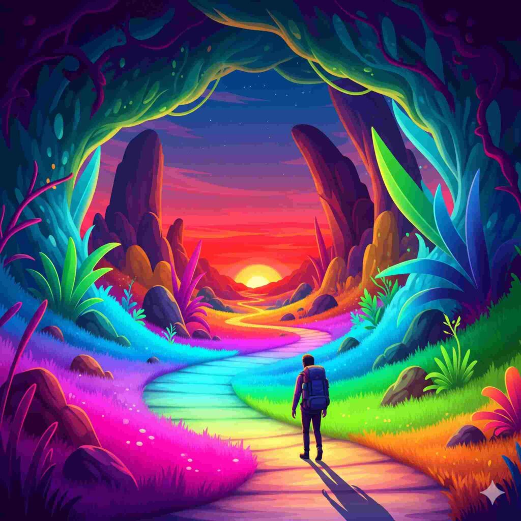 Travel Through Colors